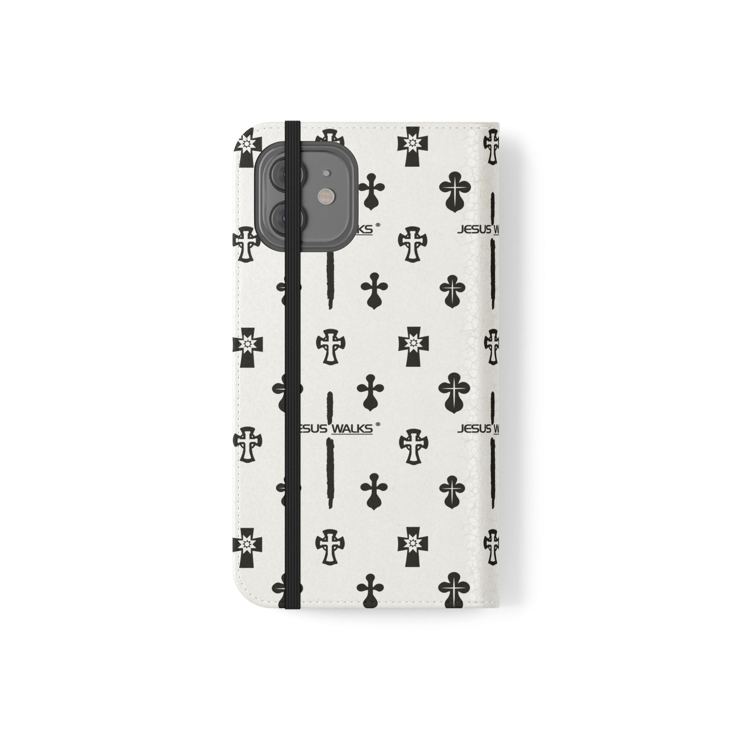 JESUS WALKS | Designer Folio Case for iPhone & Samsung Phones