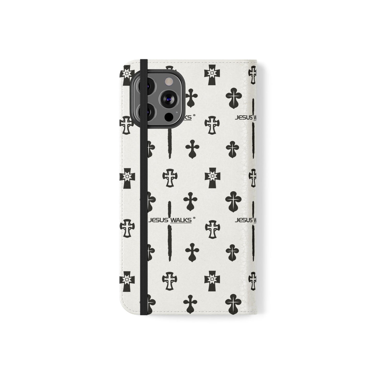 JESUS WALKS | Designer Folio Case for iPhone & Samsung Phones