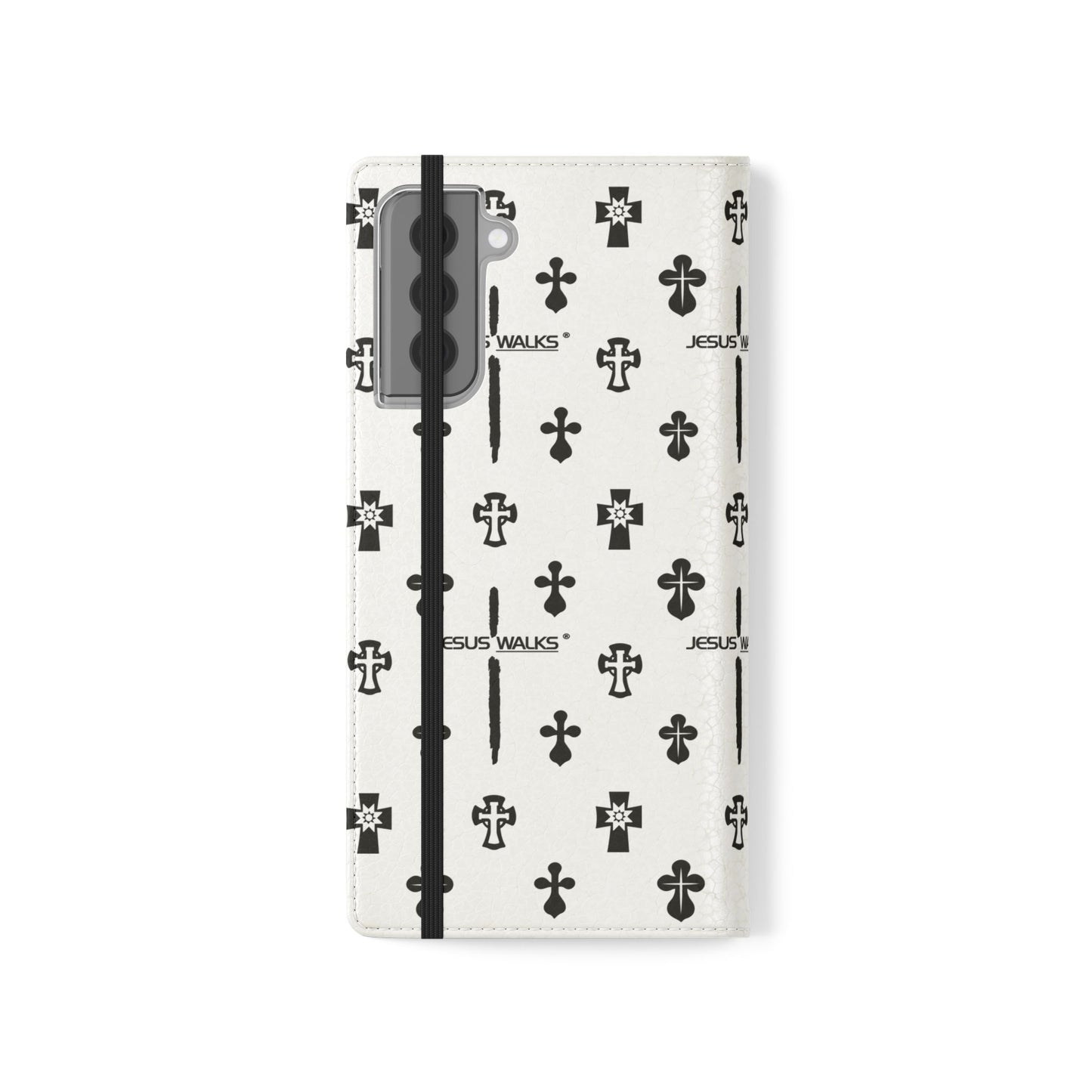 JESUS WALKS | Designer Folio Case for iPhone & Samsung Phones