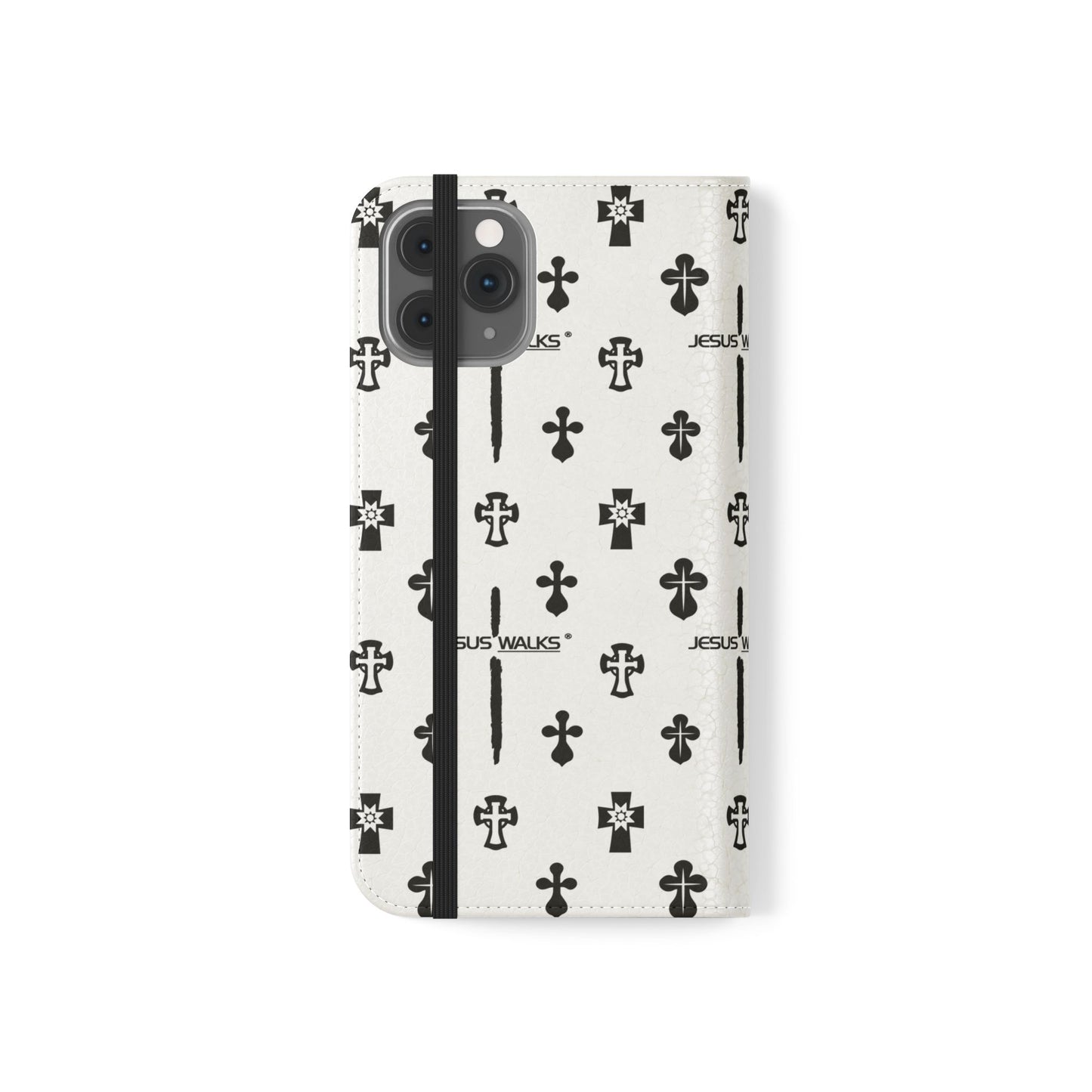 JESUS WALKS | Designer Folio Case for iPhone & Samsung Phones