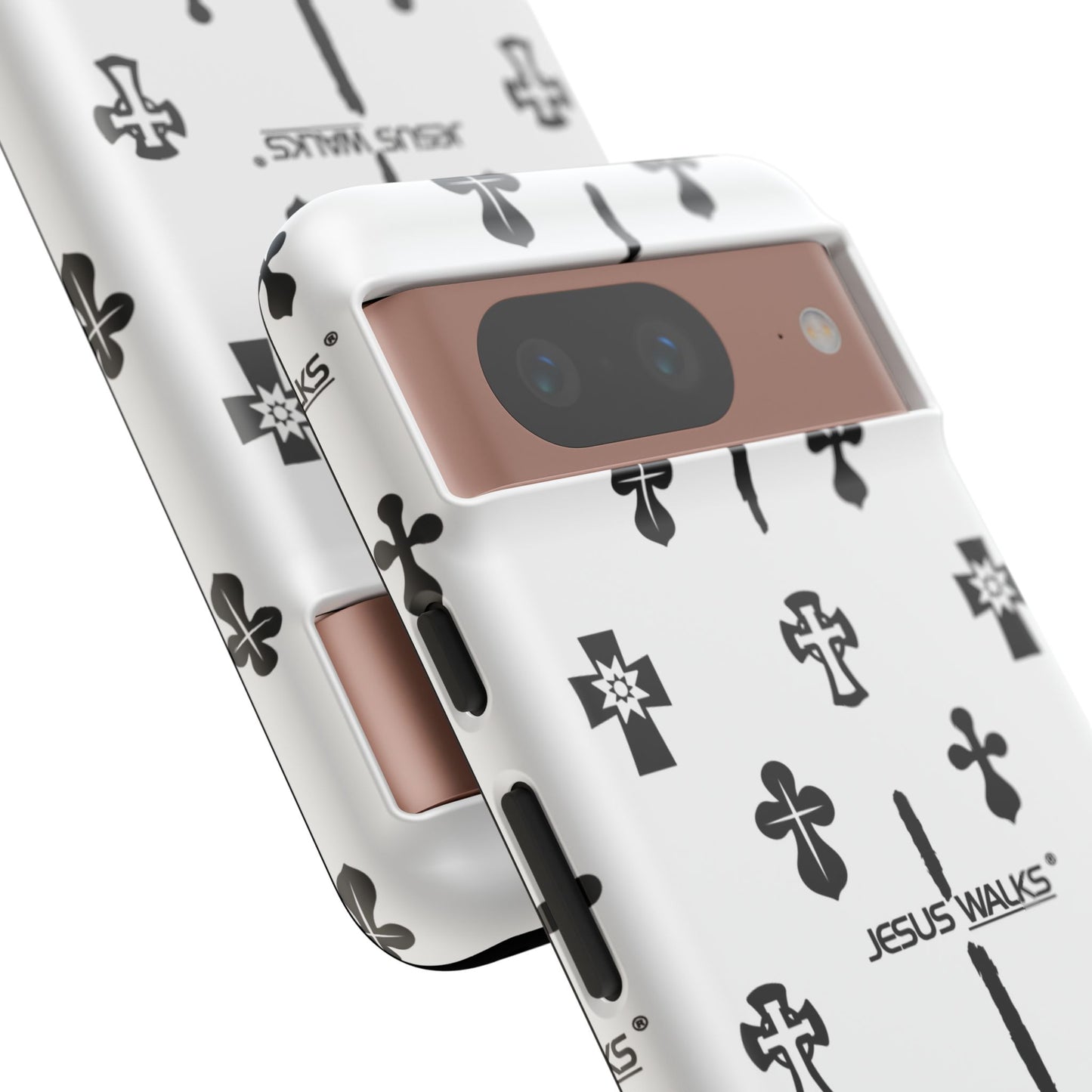 JESUS WALKS | Shockproof Phone Case Monochromatic Logo