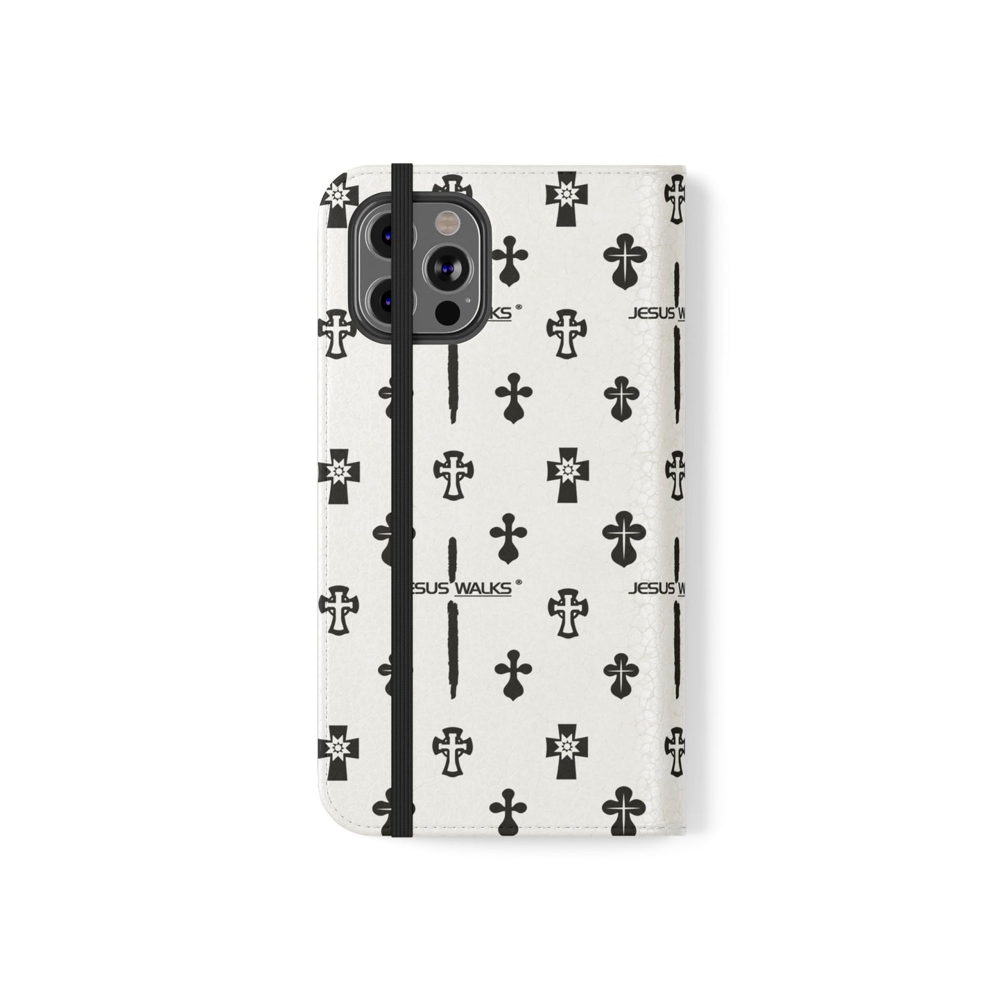 JESUS WALKS | Designer Folio Case for iPhone & Samsung Phones