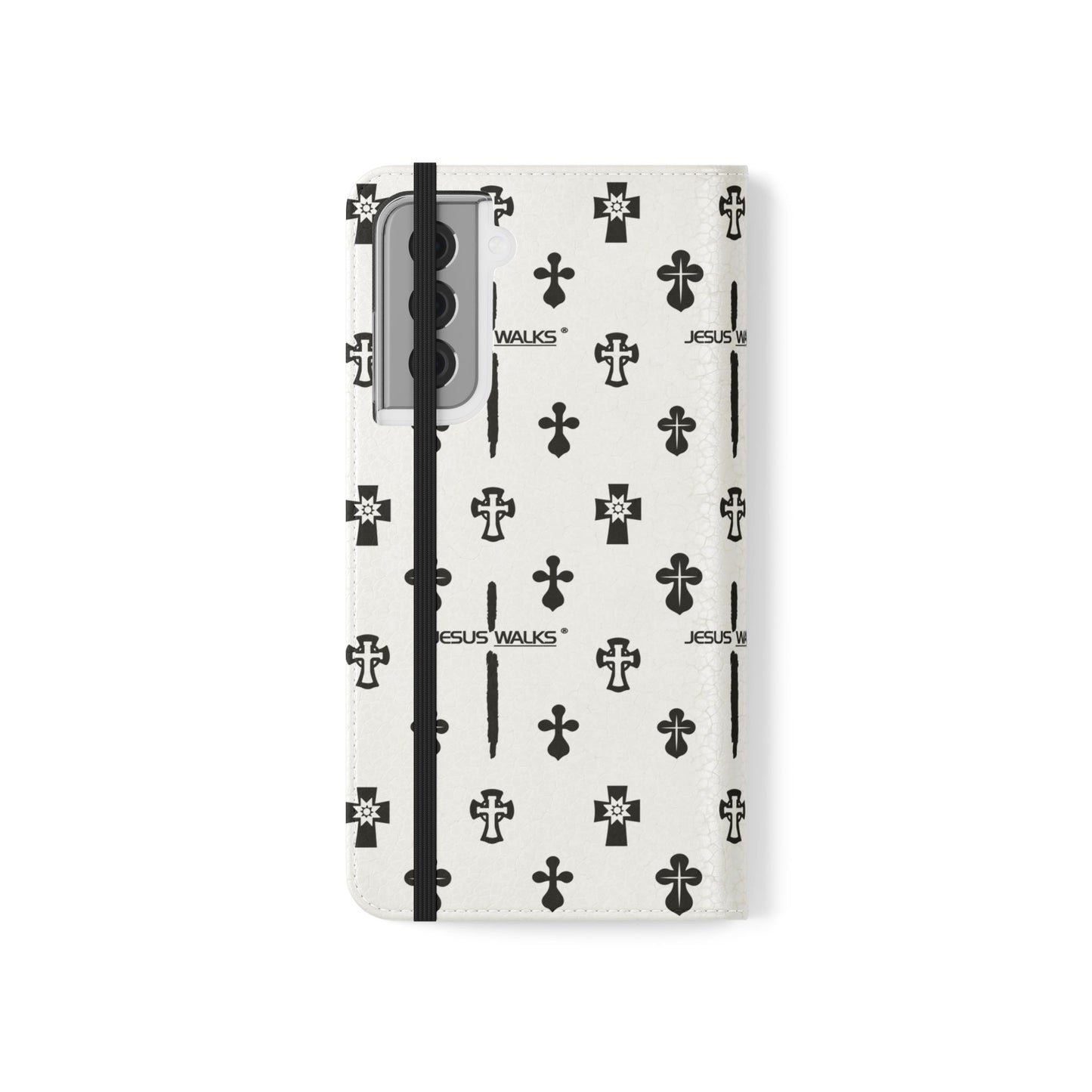 JESUS WALKS | Designer Folio Case for iPhone & Samsung Phones