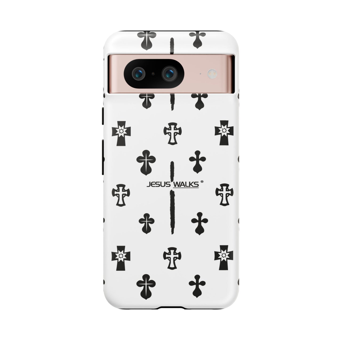 JESUS WALKS | Shockproof Phone Case Monochromatic Logo