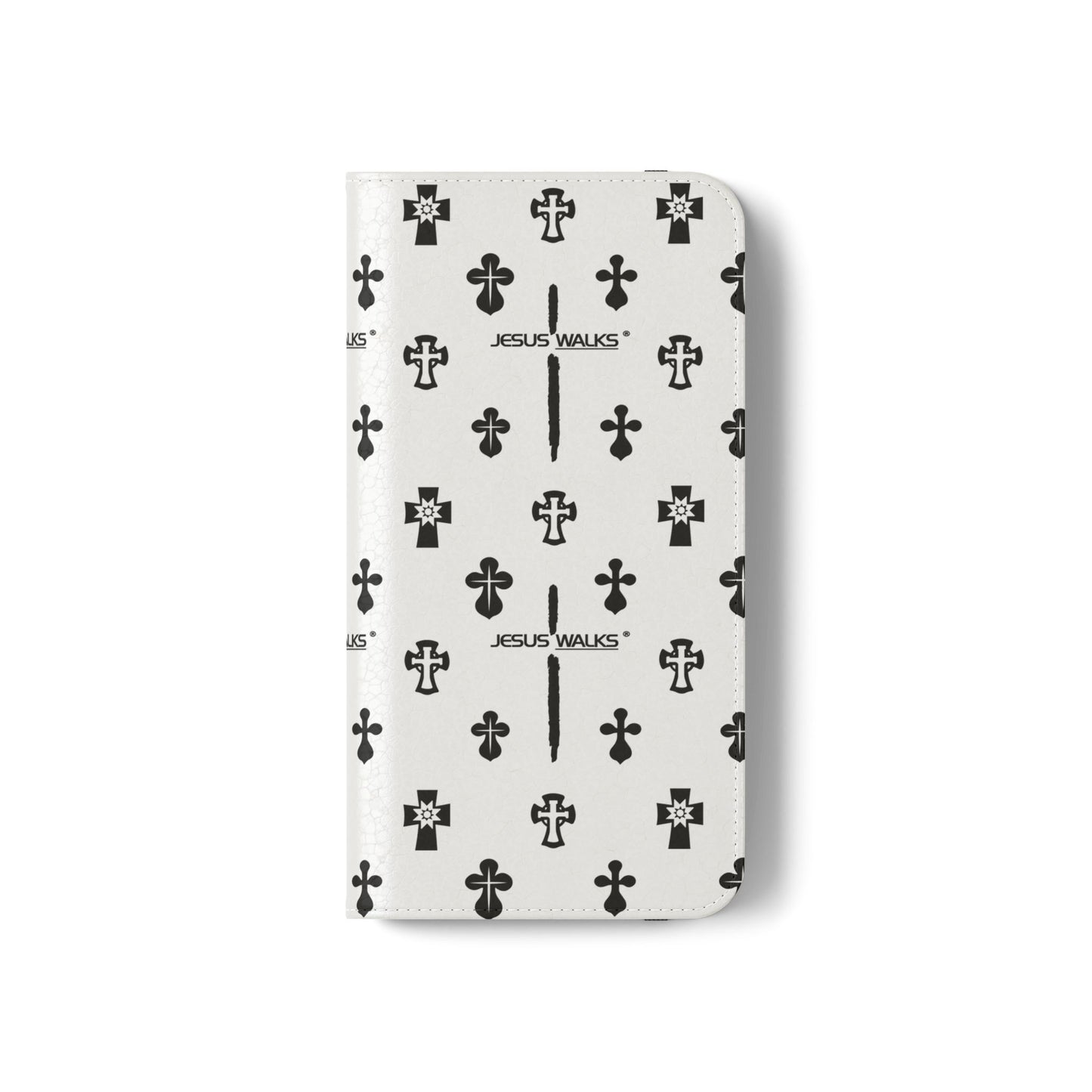 JESUS WALKS | Designer Folio Case for iPhone & Samsung Phones