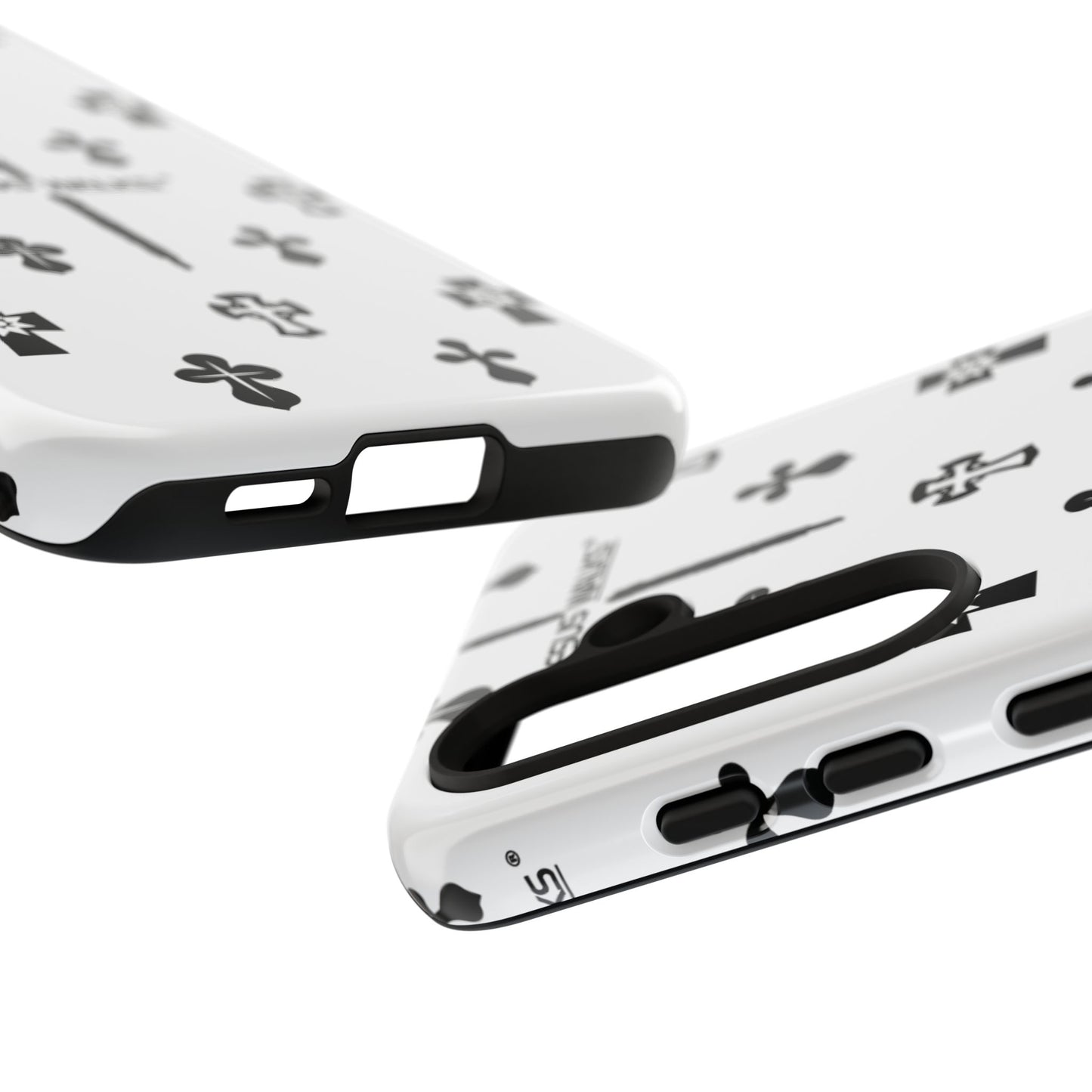 JESUS WALKS | Shockproof Phone Case Monochromatic Logo