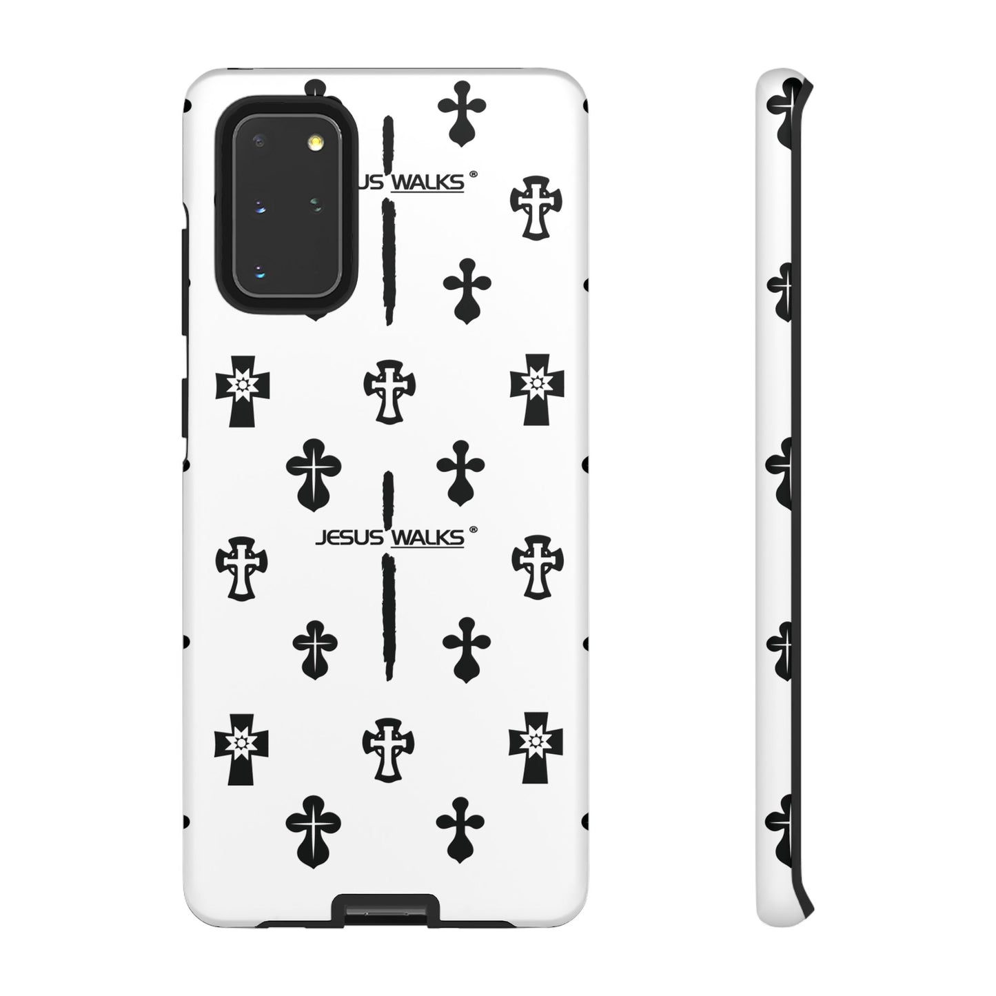 JESUS WALKS | Shockproof Phone Case Monochromatic Logo