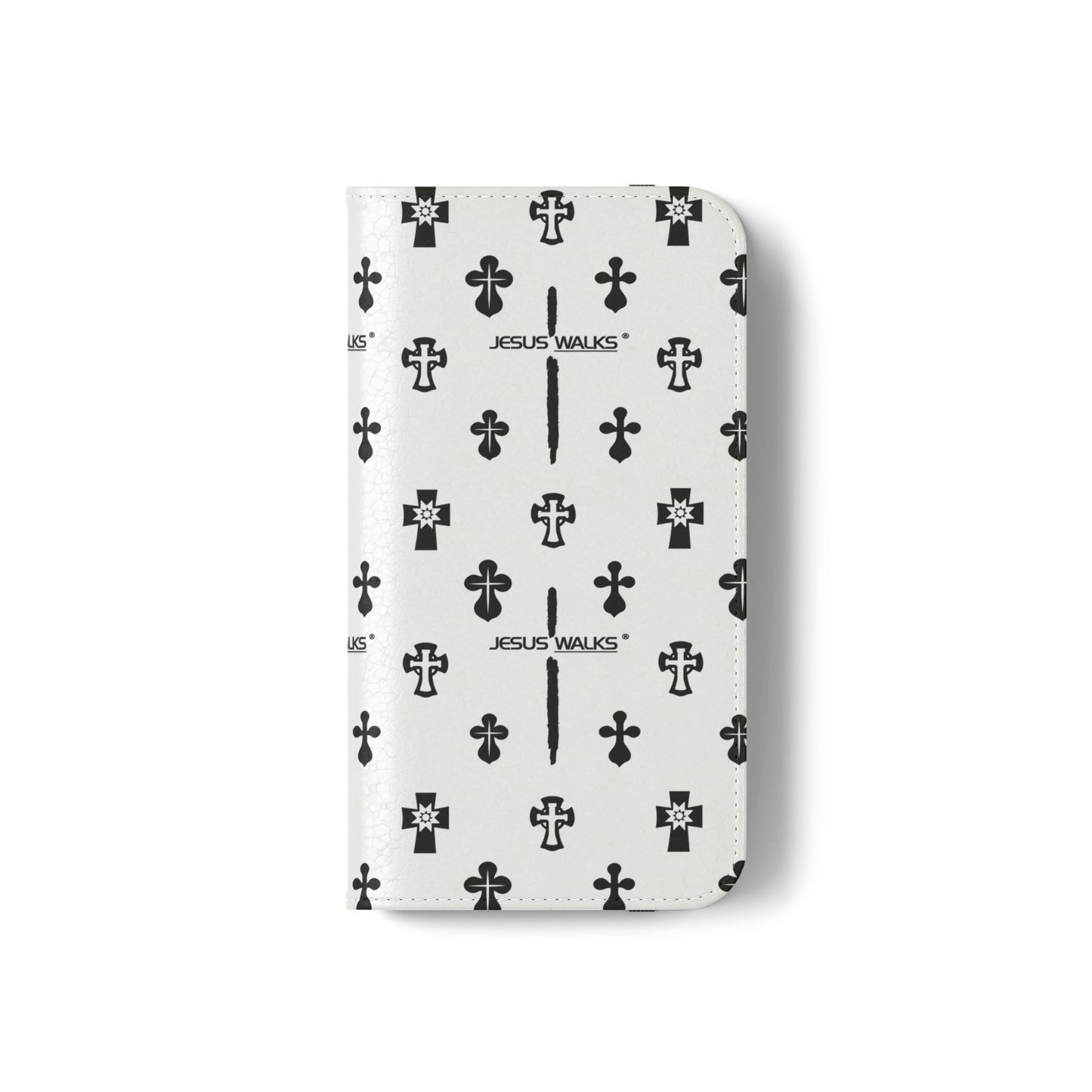 JESUS WALKS | Designer Folio Case for iPhone & Samsung Phones