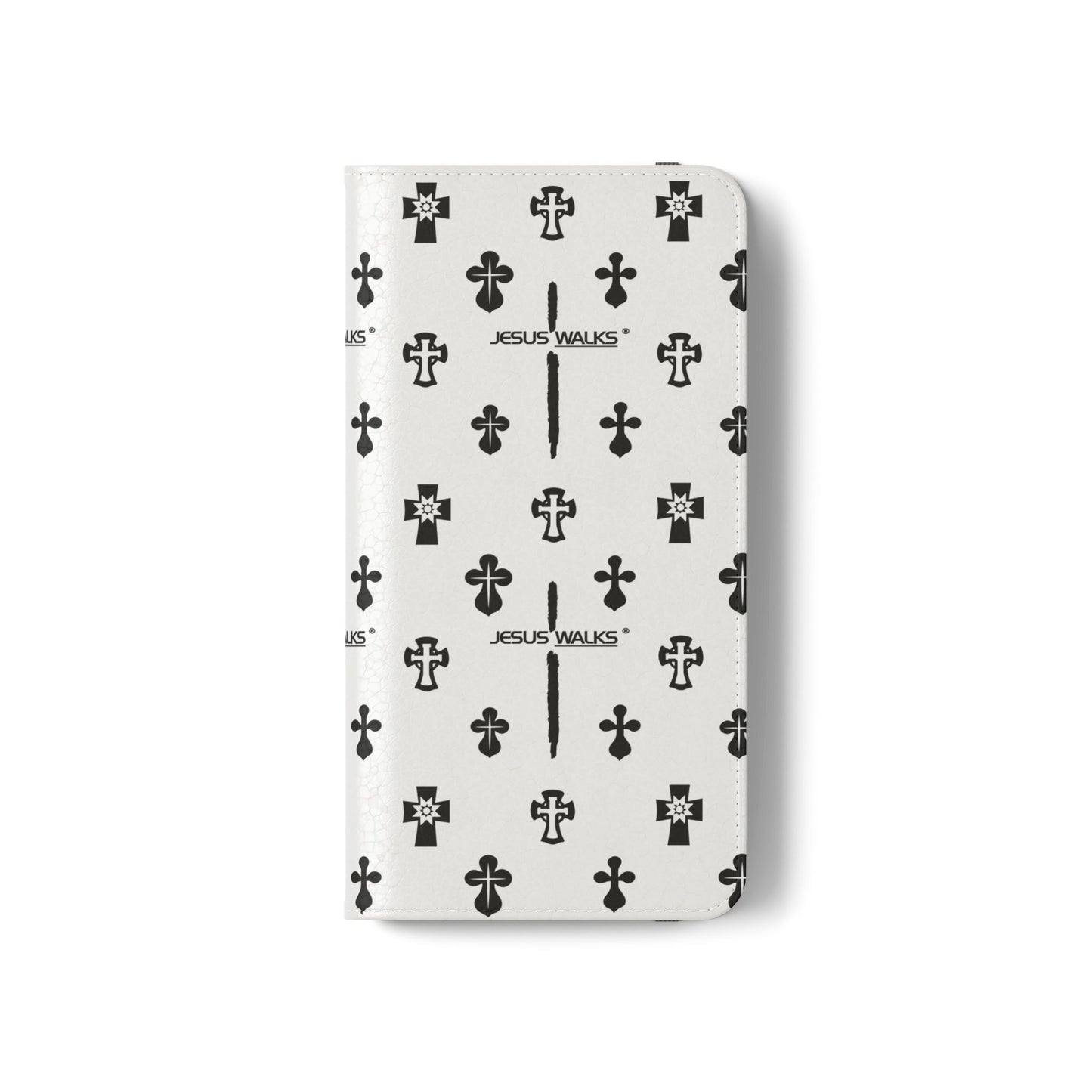 JESUS WALKS | Designer Folio Case for iPhone & Samsung Phones