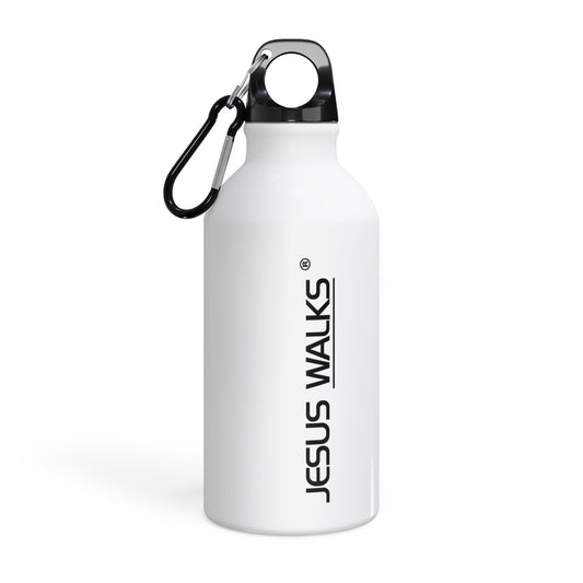 Jesus Walks Sports Water Bottle