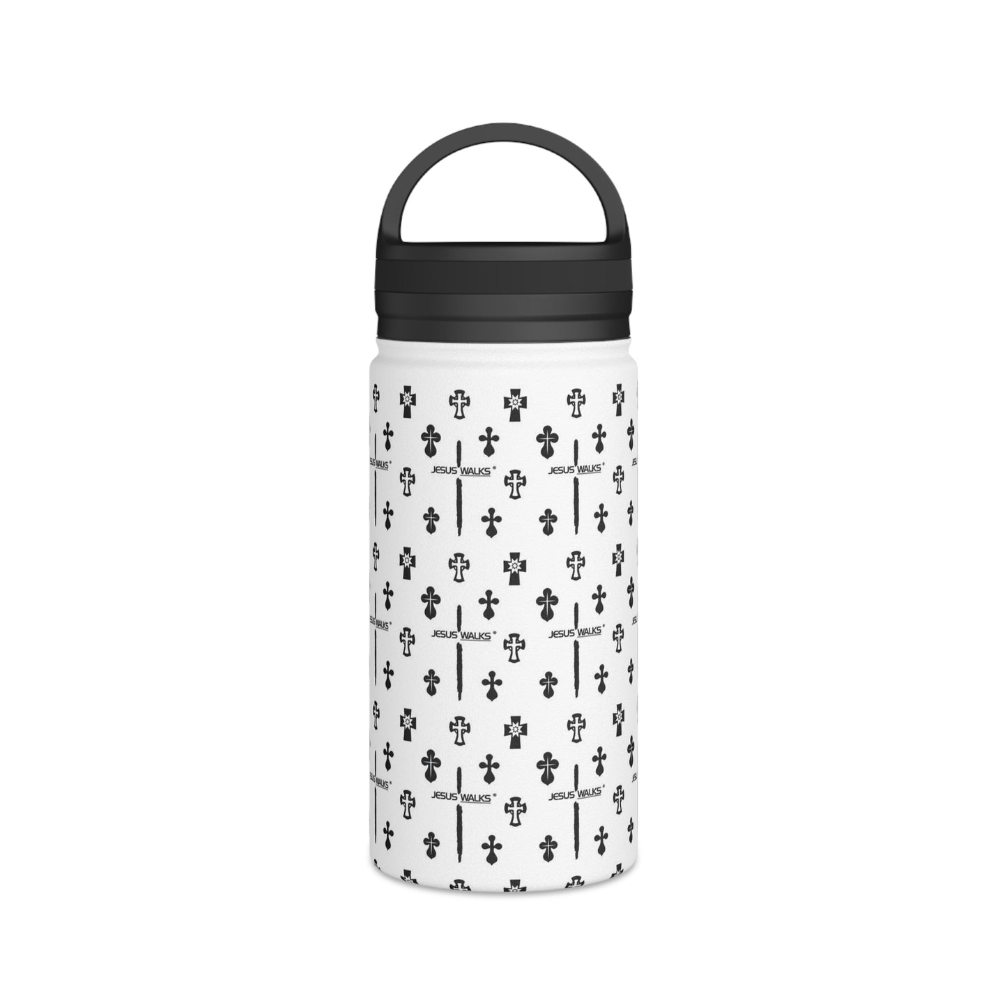 Jesus Walks Designer Stainless Steel Water Bottle