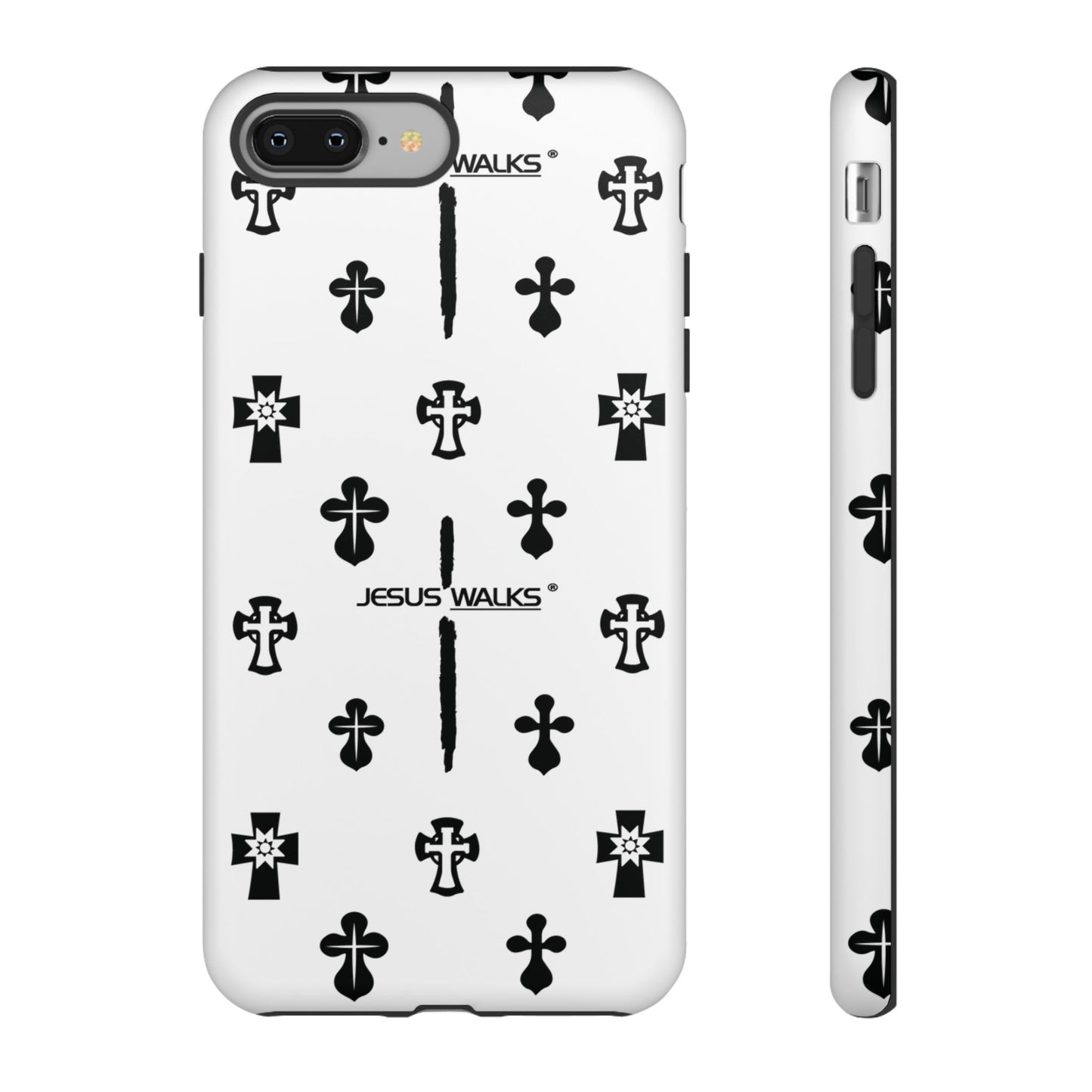 JESUS WALKS | Shockproof Phone Case Monochromatic Logo