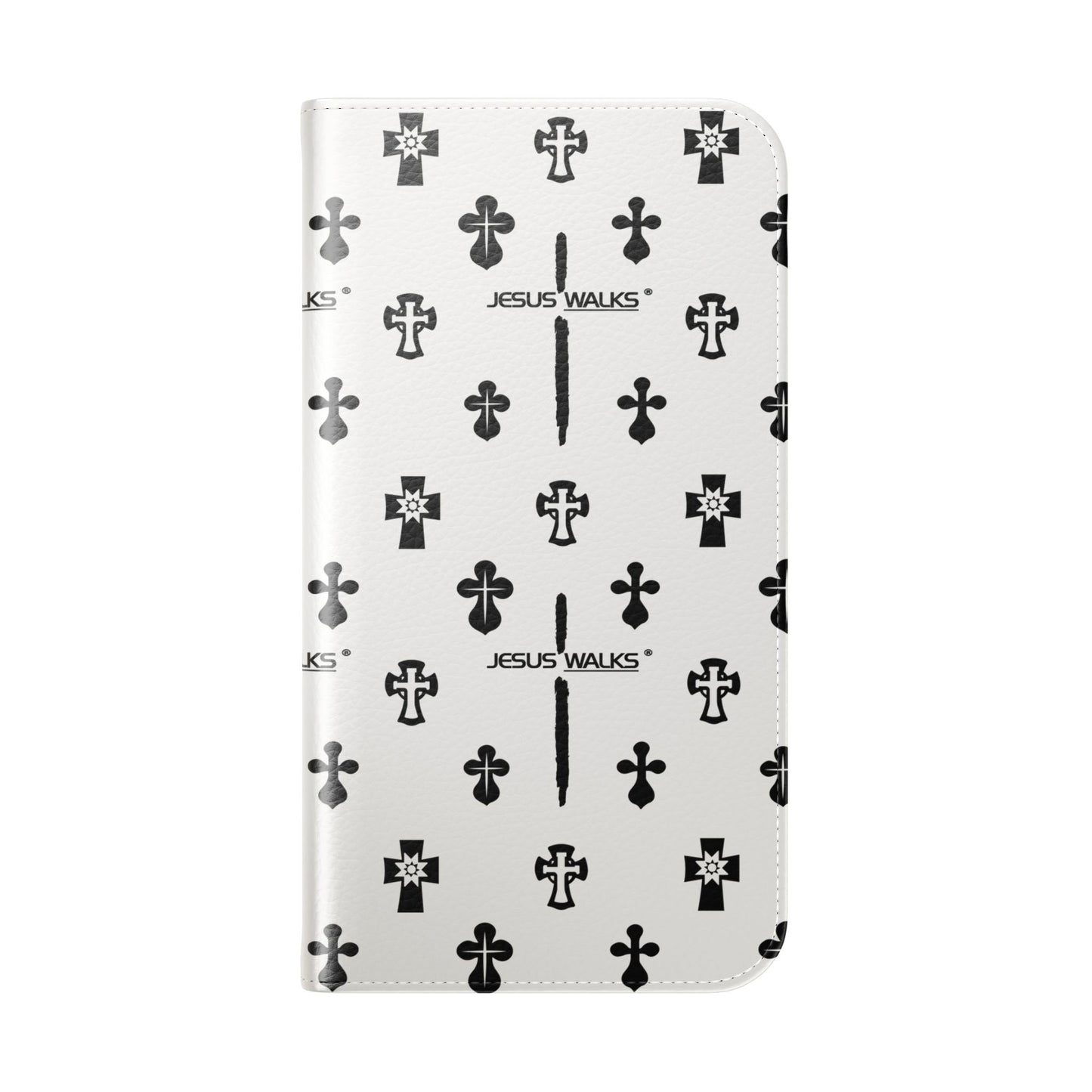 JESUS WALKS | Designer Folio Case for iPhone & Samsung Phones