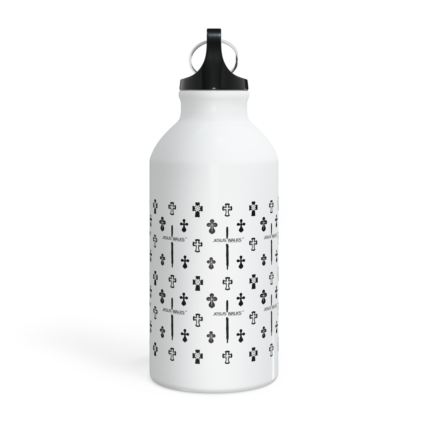 Sport Bottle - Jesus Walks Iconic Logo Pattern Design