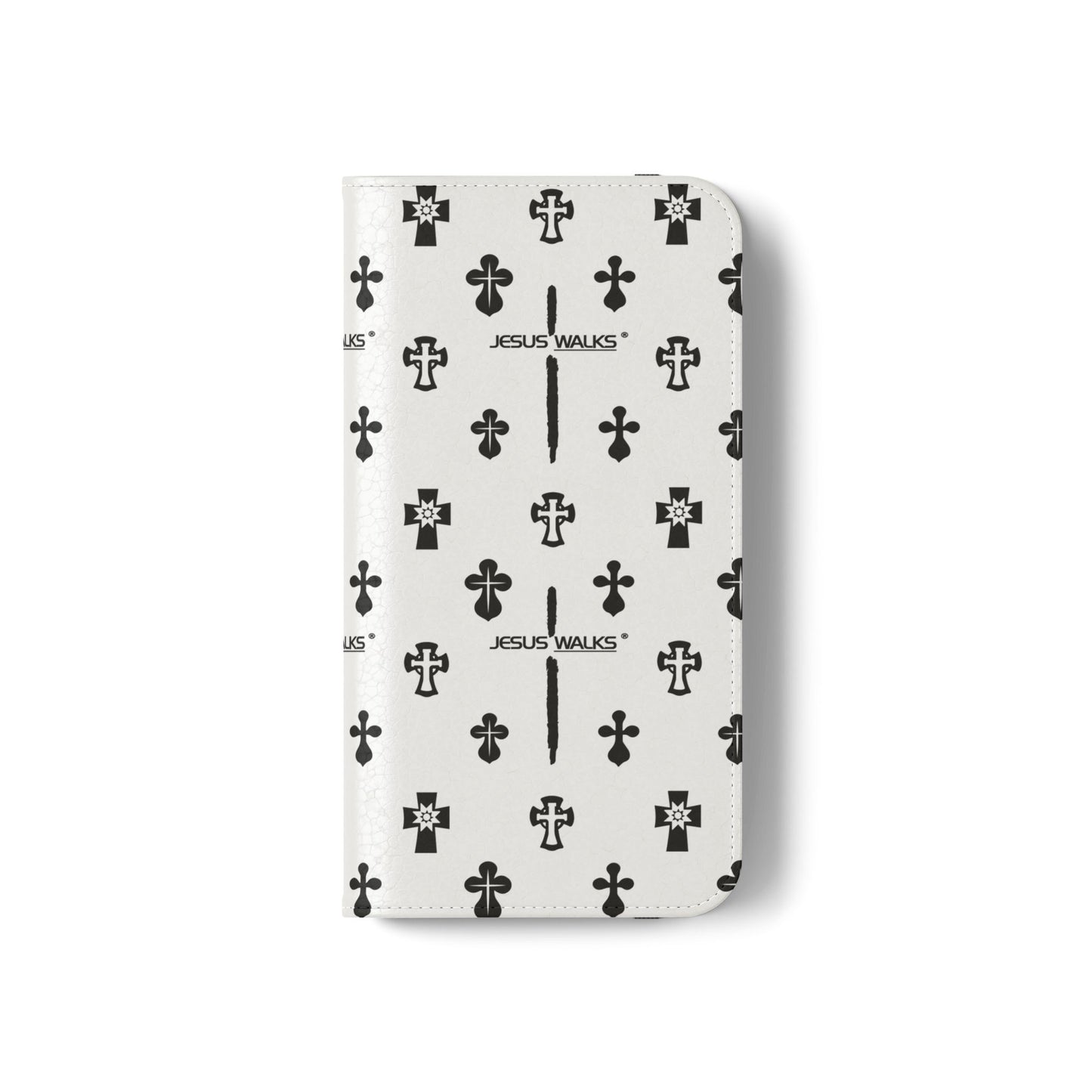 JESUS WALKS | Designer Folio Case for iPhone & Samsung Phones