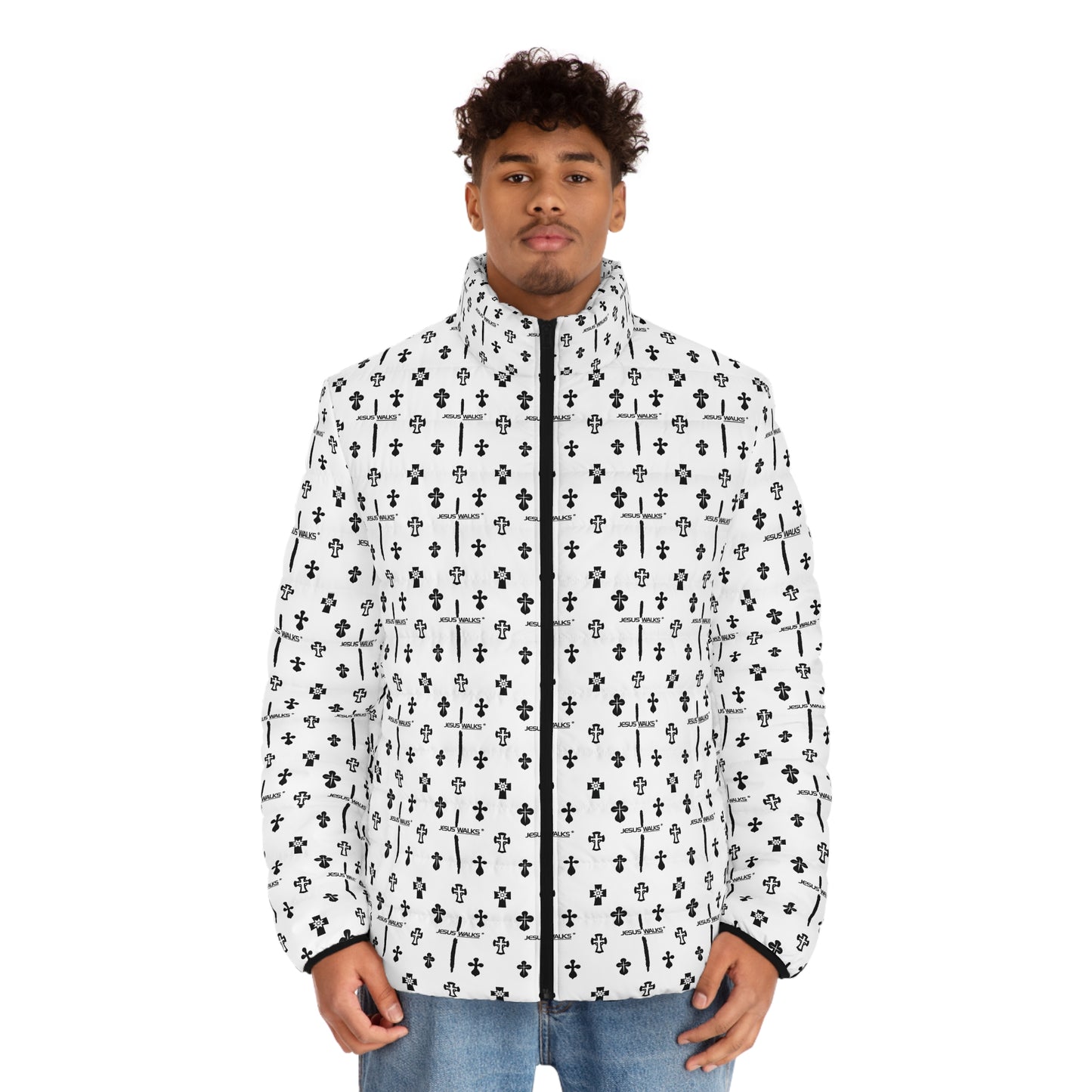 Jesus Walks Puffer Jacket