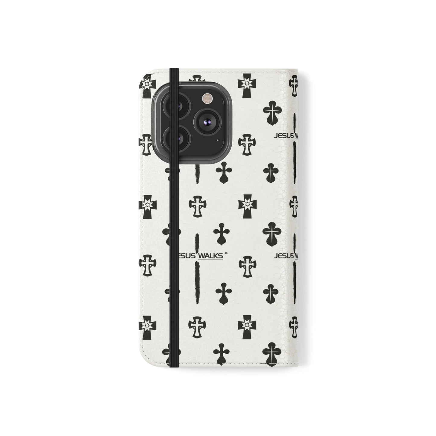 JESUS WALKS | Designer Folio Case for iPhone & Samsung Phones