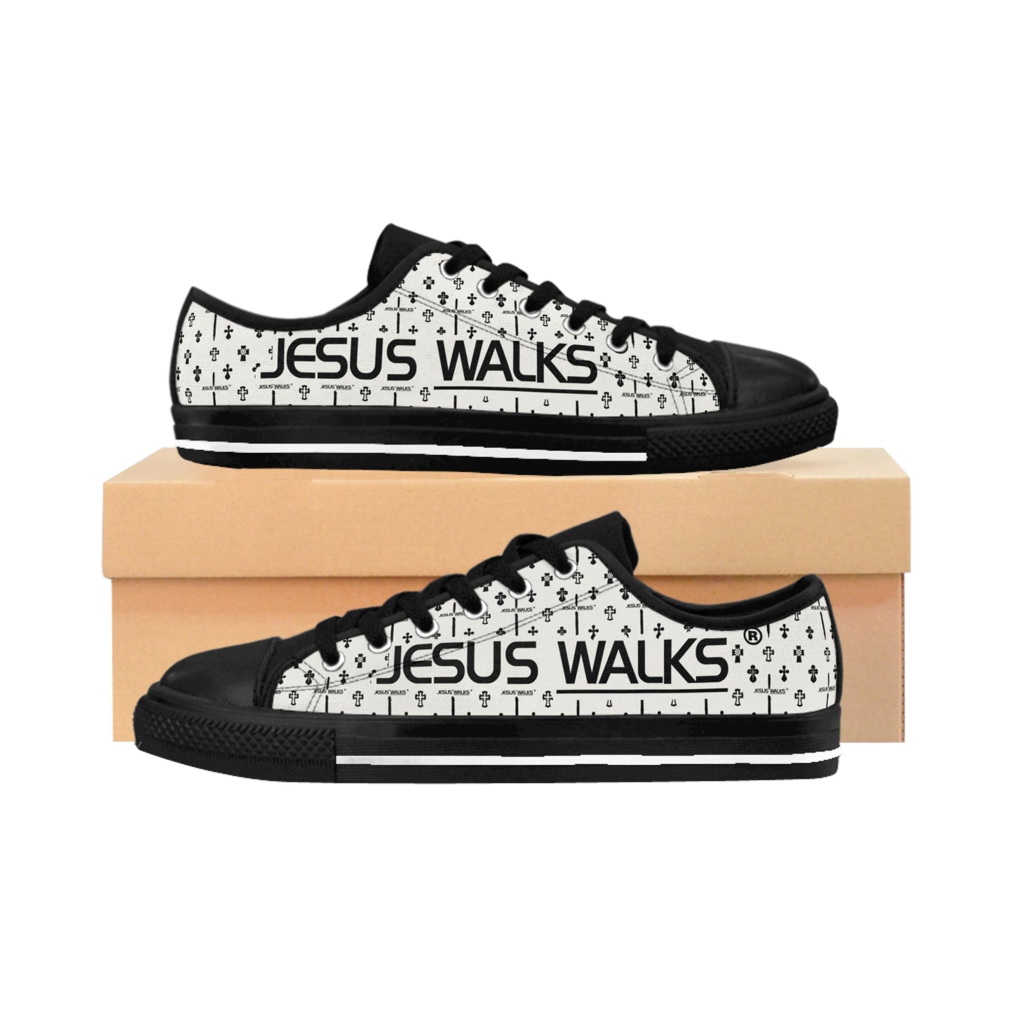 Jesus Walks Sneakers "The Holy 1's" | Men's Designer Tennis Shoes Style with Purpose