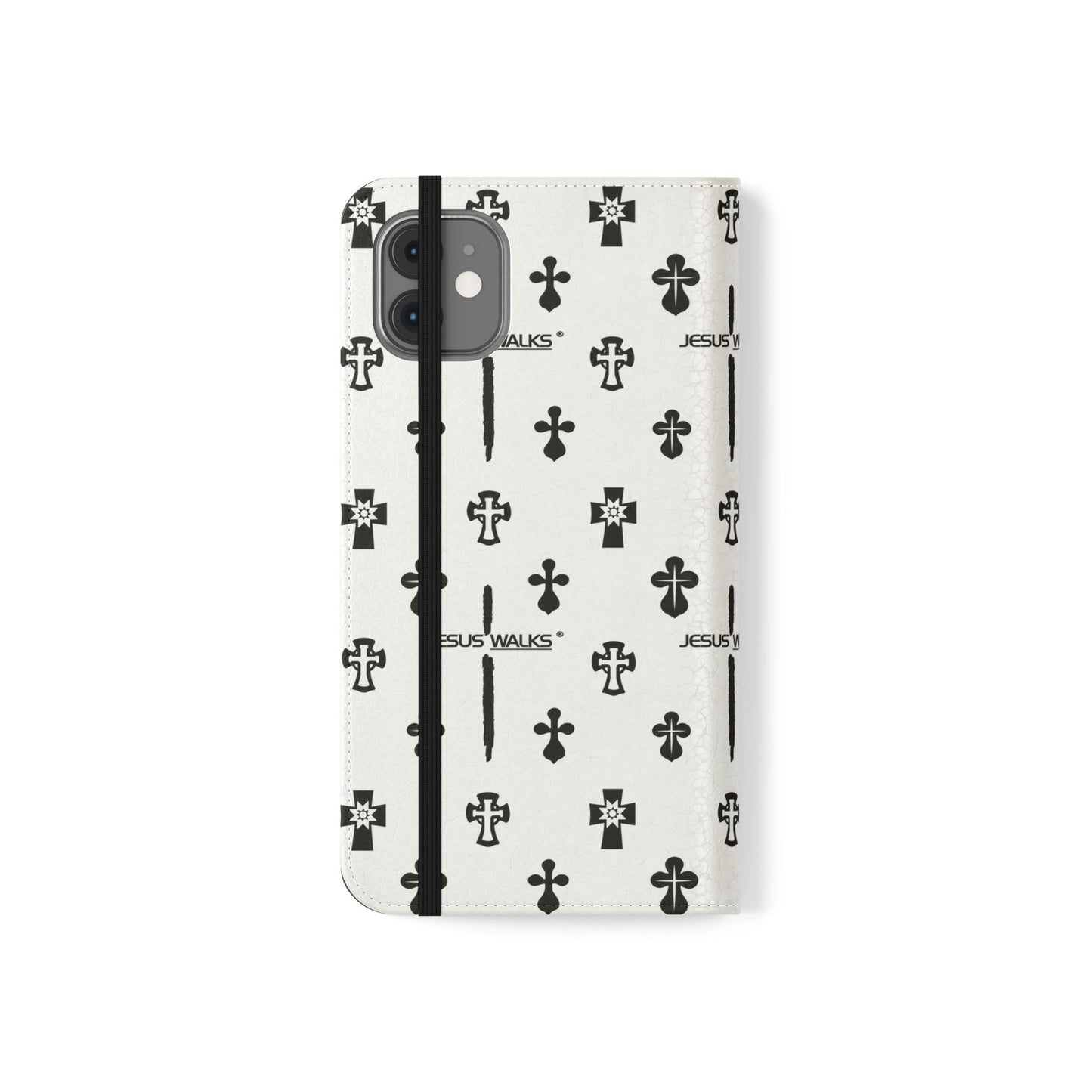 JESUS WALKS | Designer Folio Case for iPhone & Samsung Phones