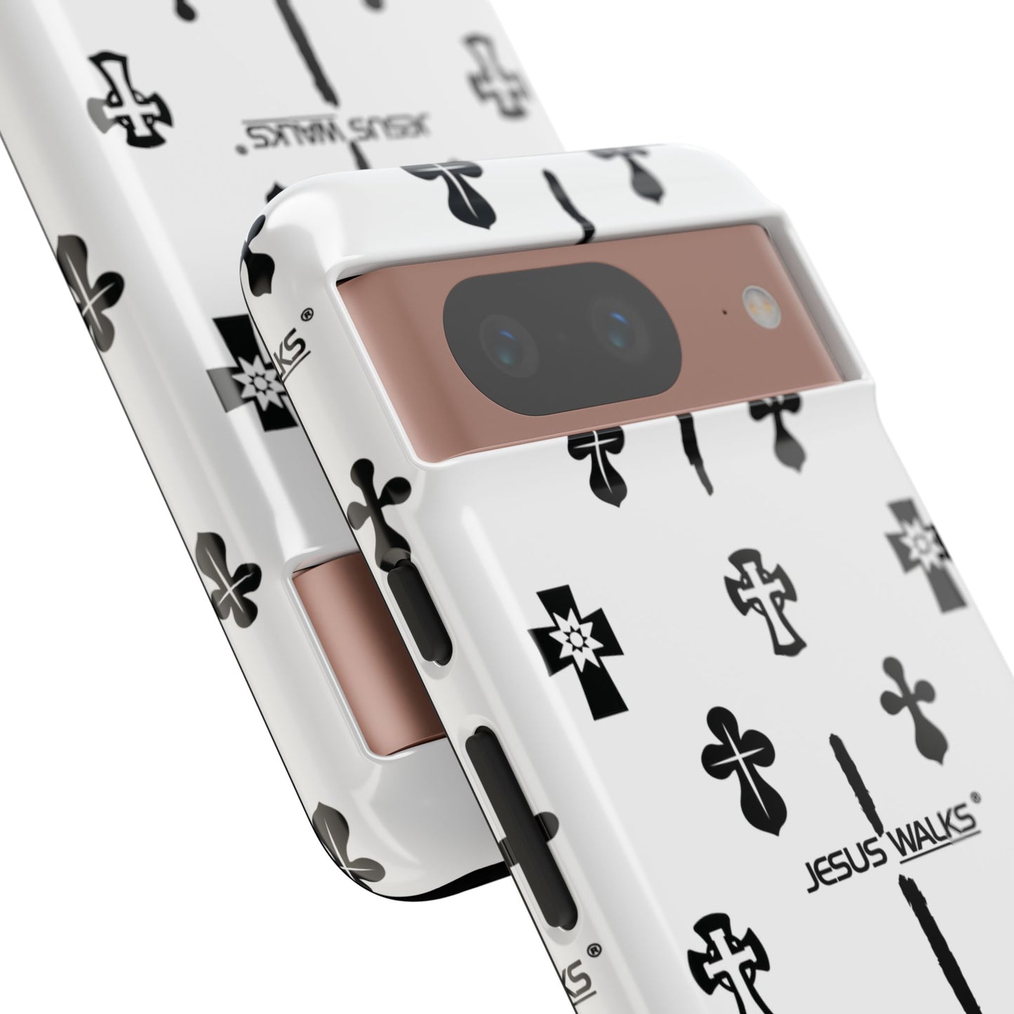 JESUS WALKS | Shockproof Phone Case Monochromatic Logo