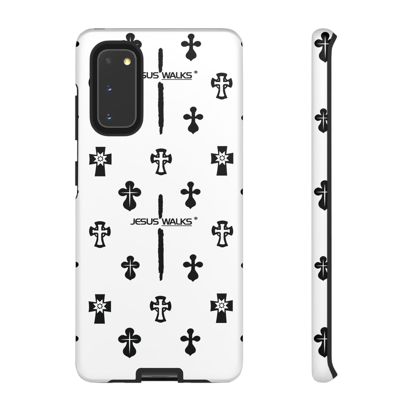 JESUS WALKS | Shockproof Phone Case Monochromatic Logo