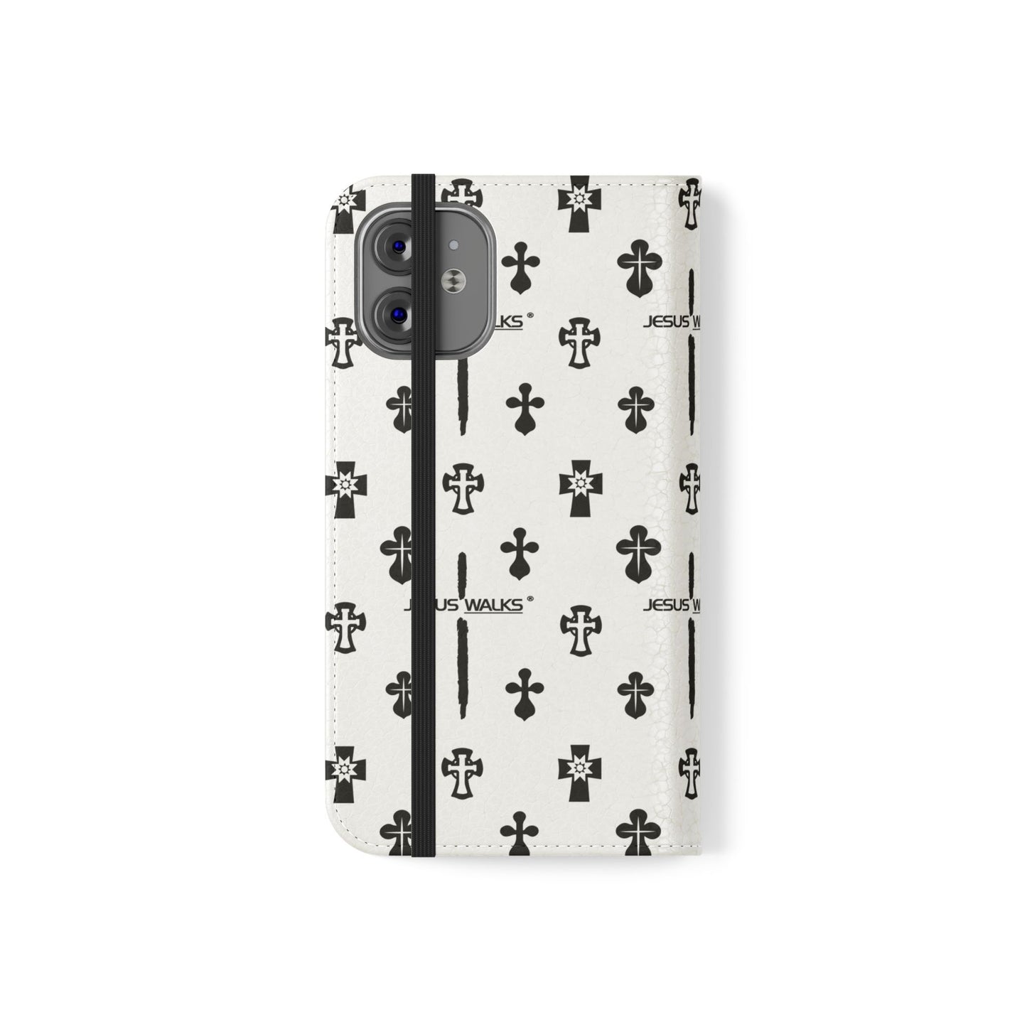 JESUS WALKS | Designer Folio Case for iPhone & Samsung Phones