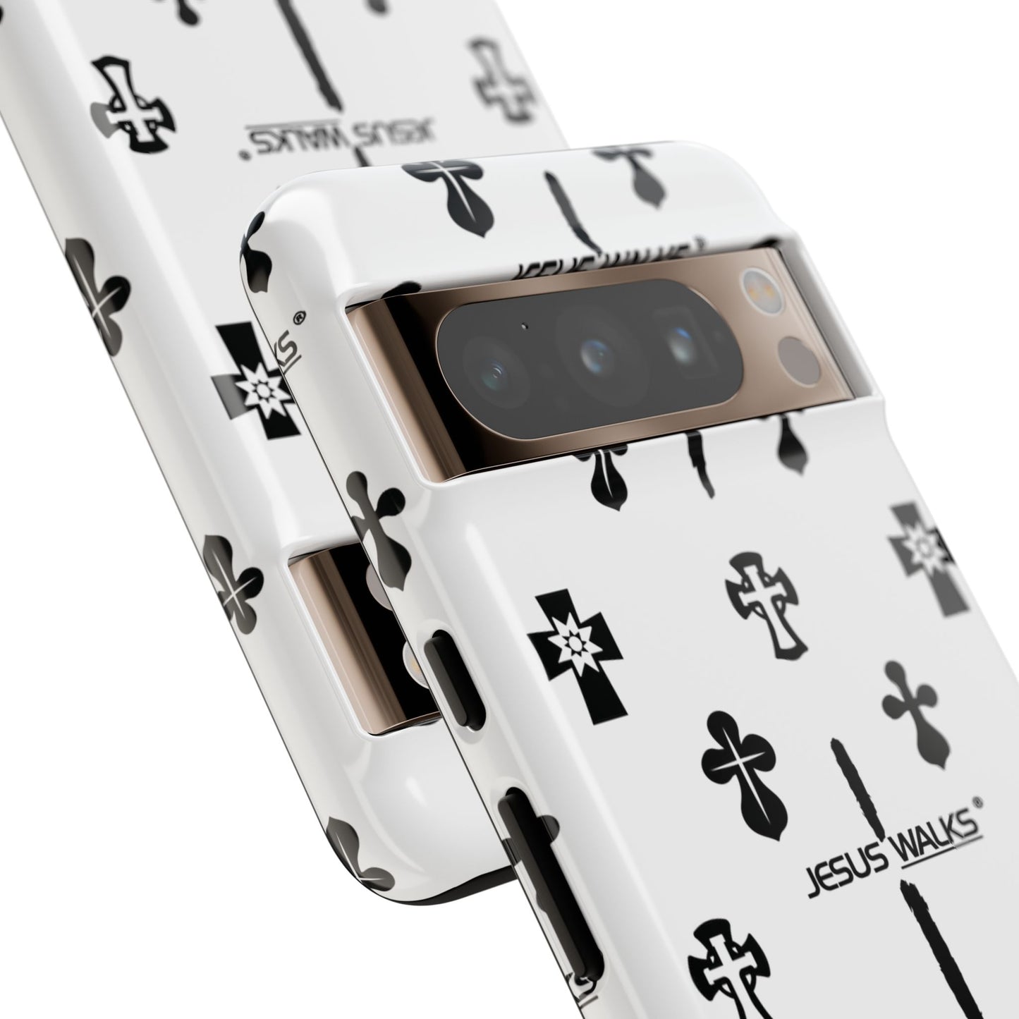 JESUS WALKS | Shockproof Phone Case Monochromatic Logo