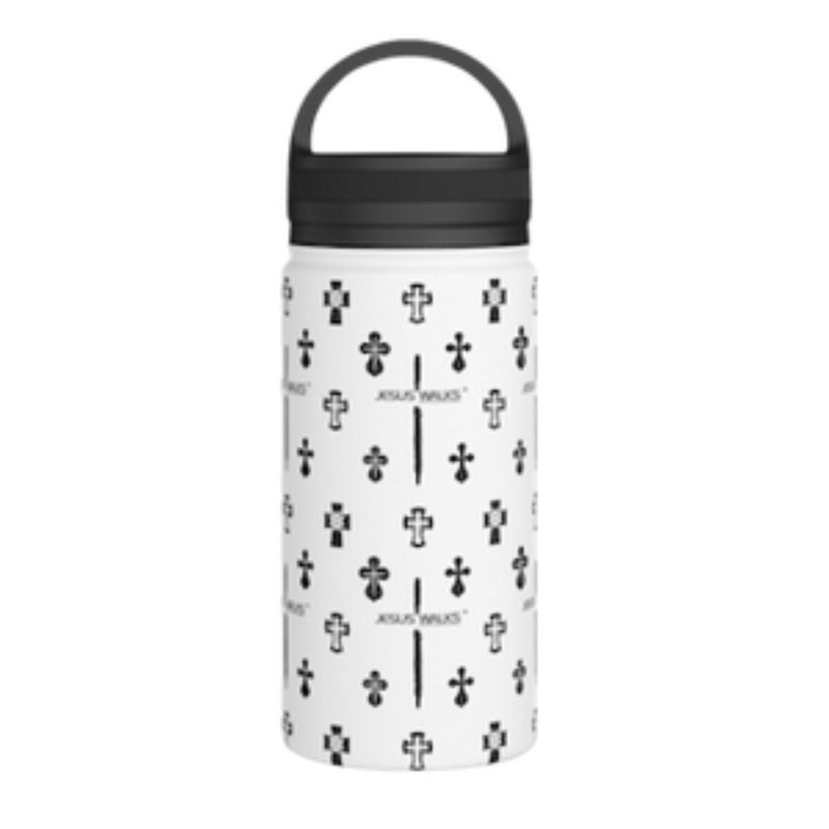 Jesus Walks Designer Stainless Steel Water Bottle