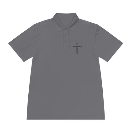 Jesus Walks Unisex Sport Polo Shirt