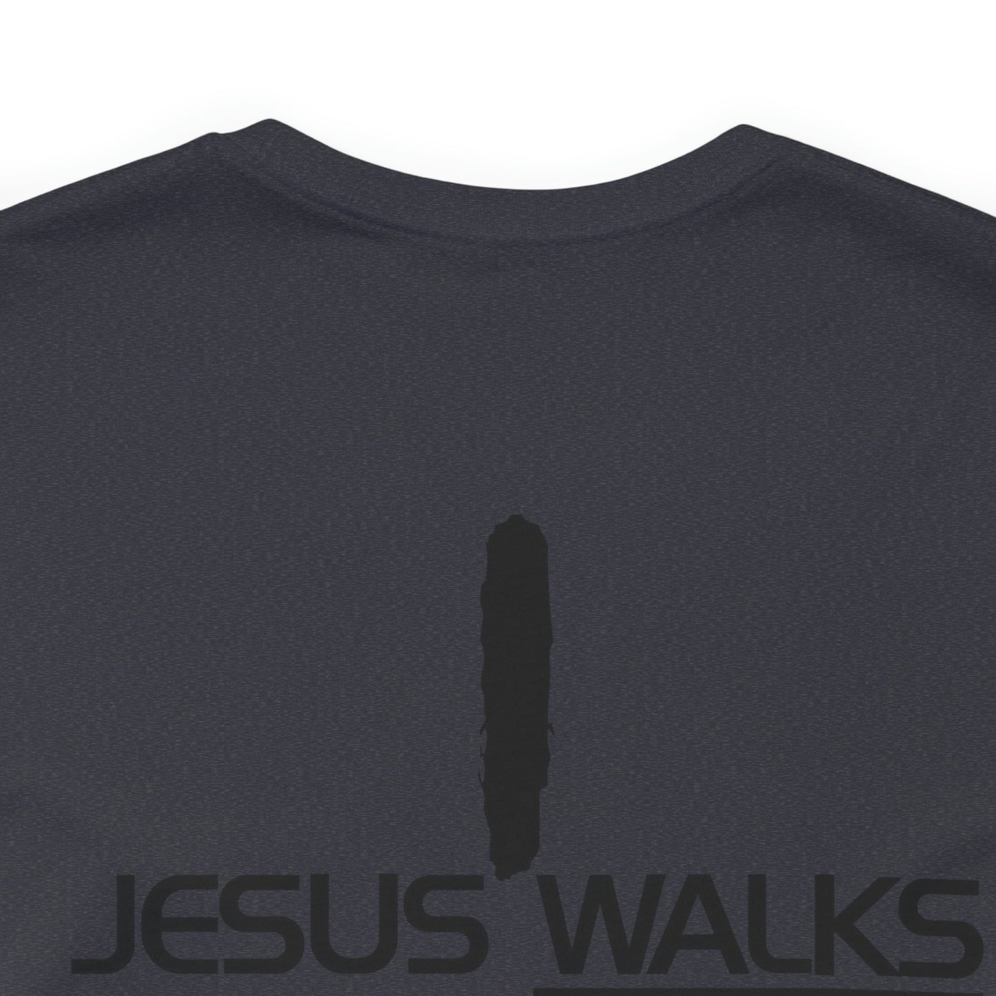 Jesus Walks Unisex Short Sleeve Big Cross Tee