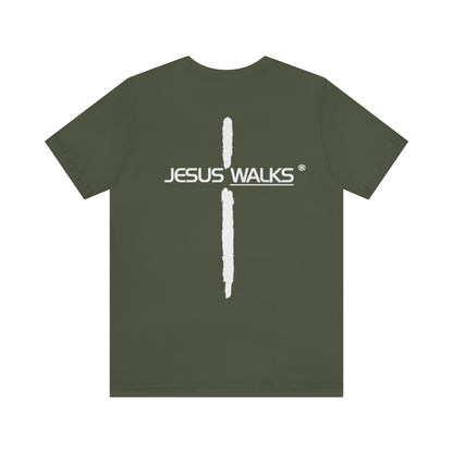 Jesus Walks Unisex Short Sleeve Tee