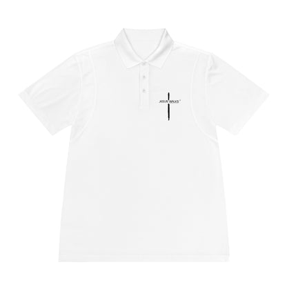 Jesus Walks Unisex Sport Polo Shirt