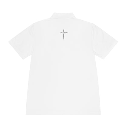 Jesus Walks Unisex Sport Polo Shirt